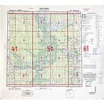 Übersichtskarte von Osteuropa 1:300.000 [I61] - Gainskoje (1942) Fliegerausgabe