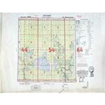 Übersichtskarte von Osteuropa 1:300.000 [I64] - Mitrofanowskaja (1942) Fliegerausgabe