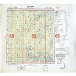 Übersichtskarte von Osteuropa 1:300.000 [I65] - Koshwa (1942) Fliegerausgabe