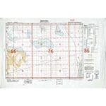 Übersichtskarte von Osteuropa 1:300.000 [II46] - Asmantai-ssor S. (1942) Fliegerausgabe