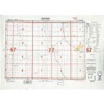 Übersichtskarte von Osteuropa 1:300.000 [II47] - Schagan (1941) Fliegerausgabe