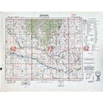 Übersichtskarte von Osteuropa 1:300.000 [II52] - Kuwandyk (1942) Fliegerausgabe