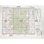 Übersichtskarte von Osteuropa 1:300.000 [II53] - Troizkoje (1942) Fliegerausgabe