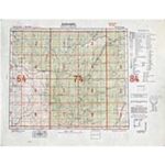 Übersichtskarte von Osteuropa 1:300.000 [II54] - Kaga (1942) Fliegerausgabe