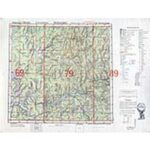 Übersichtskarte von Osteuropa 1:300.000 [II59] - Tschussowaja (1942) Fliegerausgabe