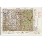 Übersichtskarte von Mitteleuropa 1:300.000 [R45] - Belgrad Ausgabe 2