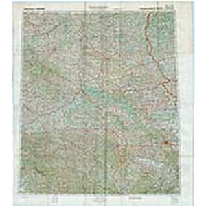 Übersichtskarte von Mitteleuropa 1:300.000 [R50/R51/R52/S50/S51/S52] - Radom, Lemberg (1944) (Zusammensdruck)