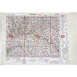 Übersichtskarte von Osteuropa 1:300.000 [U49] - Kamieniec, Podolski (1944) Ausgabe 2