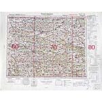 Übersichtskarte von Osteuropa 1:300.000 [U50] - Proskuroff (1943) Ausgabe 2 / Fliegerausgabe