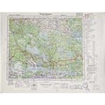 Übersichtskarte von Osteuropa 1:300.000 [U53] - Dawidgrodek (1943) Ausgabe 3