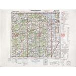 Übersichtskarte von Osteuropa 1:300.000 [U58] - Pleskau (1943) Ausgabe 3