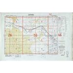 Übersichtskarte von Osteuropa 1:300.000 [V46] - Karmaktschi (1942) Fliegerausgabe