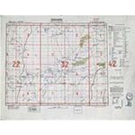 Übersichtskarte von Osteuropa 1:300.000 [V52] - Dokumajewskij (1941) Fliegerausgabe