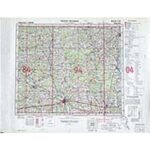 Übersichtskarte von Osteuropa 1:300.000 [V54] - Bobruisk (1943) Ausgabe 2