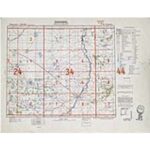 Übersichtskarte von Osteuropa 1:300.000 [V54] - Kustanaj (1942) Fliegerausgabe