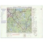 Übersichtskarte von Osteuropa 1:300.000 [W60] - Schluesselburg (1943) Baustoffkarte