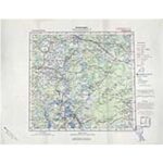 Übersichtskarte von Osteuropa 1:300.000 [X58] - Ostaschkow (1941)