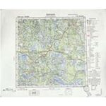 Übersichtskarte von Osteuropa 1:300.000 [Y60] - Ssomino (1942)