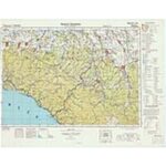 Übersichtskarte von Osteuropa 1:300.000 [A45] - Maikop (1943) Ausgabe 2