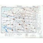 Übersichtskarte von Osteuropa 1:300.000 [A47] - Pawlowskaja (1943) Ausgabe 3