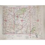 Übersichtskarte von Osteuropa 1:300.000 [A52] - Woronesh (1943) Ausgabe 2