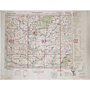 Übersichtskarte von Osteuropa 1:300.000 [A52] - Woronesh (1943) Ausgabe 2