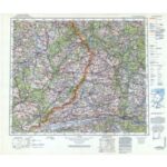 Übersichtskarte von Mitteleuropa 1:300.000 [P54/Q51/P53/Q53] - Bromberg, Marienwerder, Posen, Plock (1933)