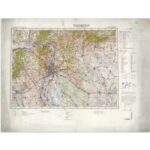 Übersichtskarte von Mitteleuropa 1:300.000 [Q48] - Budapest (1940)