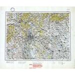 Übersichtskarte von Mitteleuropa 1:300.000 [Q48] - Budapest (1938)