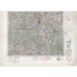 Übersichtskarte von Mitteleuropa 1:300.000 [Q52] - Litzmannstadt (1944)