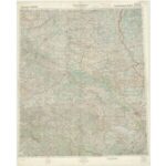 Übersichtskarte von Mitteleuropa 1:300.000 [R52/S52/R51/S51/R50//S50] - Radom, Lublin, Kielce, Tomaszow, Leutschau, Lemberg (1944)