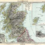 Grossbritannien. Südlicher Theil - Stielers Weltatlas von 1891
