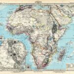 Afrika in 6 Blättern, Blatt 3: Senegambien - Stielers Weltatlas von 1891