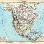 Nord-Atlantischer Ocean - Stielers Weltatlas von 1881 - Karte 12)