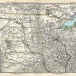 Vereinigte Staaten von Amerika in 6 Blättern, Bl. 4 - Stielers Weltatlas von 1891