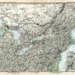 Vereinigte Staaten von Amerika in 6 Blättern, Bl. 5 - Stielers Weltatlas von 1891