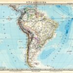 Süd-Amerika in 6 Blättern: Blatt 2 - Stielers Weltatlas von 1891