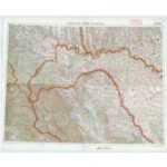 Übersichtskarte von Osteuropa 1:300.000 [T48/U49] - Czernowitz (1940) Mit neuer Grenze von Ungarn und Rumänien