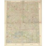 Übersichtskarte von Osteuropa 1:300.000 [T55/U55/T54/U54/T53/U53] - Wilna, Wilejka, Slonim, Minsk, Pinsk, Dawidgrodek (1943)