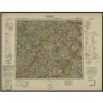 Übersichtskarte von Osteuropa 1:300.000 [T56] - Wilkomierz (1938)