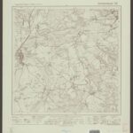 Topographische Karte von Bayern 1:25.000 (552) Schrobenhausen [1940, Meßtischblatt]