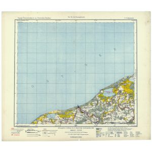 Topographische Übersichtskarte des Deutschen Reiches 14 - Stolpmuende 1:200.000 (1902)