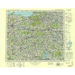 Übersichtskarte von Mitteleuropa 1:300.000 [R55] - Königsberg in Preußen