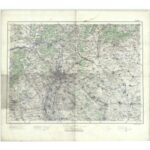 Übersichtskarte von Mitteleuropa 1:300.000 [Q48] - Budapest