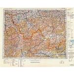 Übersichtskarte von Mitteleuropa 1:300.000 [Q50] - Sillein (1930)