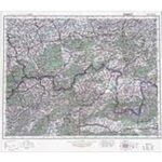 Übersichtskarte von Mitteleuropa 1:300.000 [Q50] - Sillein (1940)