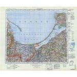 Übersichtskarte von Mitteleuropa 1:300.000 [Q55] - Danzig (1925)