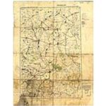 Übersichtskarte von Osteuropa 1:300.000 [A49/A50] - Woroschilowgrad (Lugansk), Starobelsk (1942) (Zusammendruck)