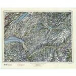 Übersichtskarte von Mitteleuropa 1:300.000 [K47] - Bern (1915)