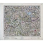 Übersichtskarte von Mitteleuropa 1:300.000 [R54] - Lomza (1915)